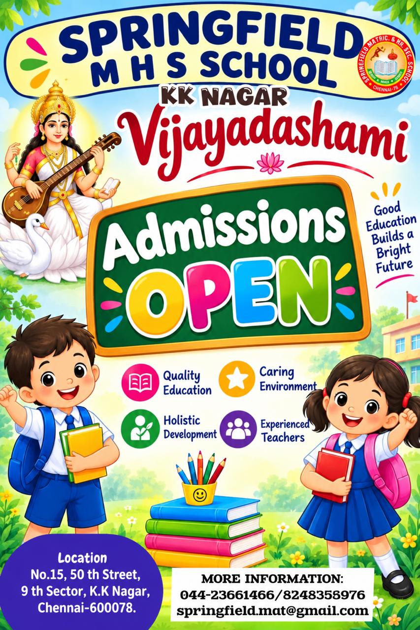 Vijayadashami Admissions open- 2026-2027